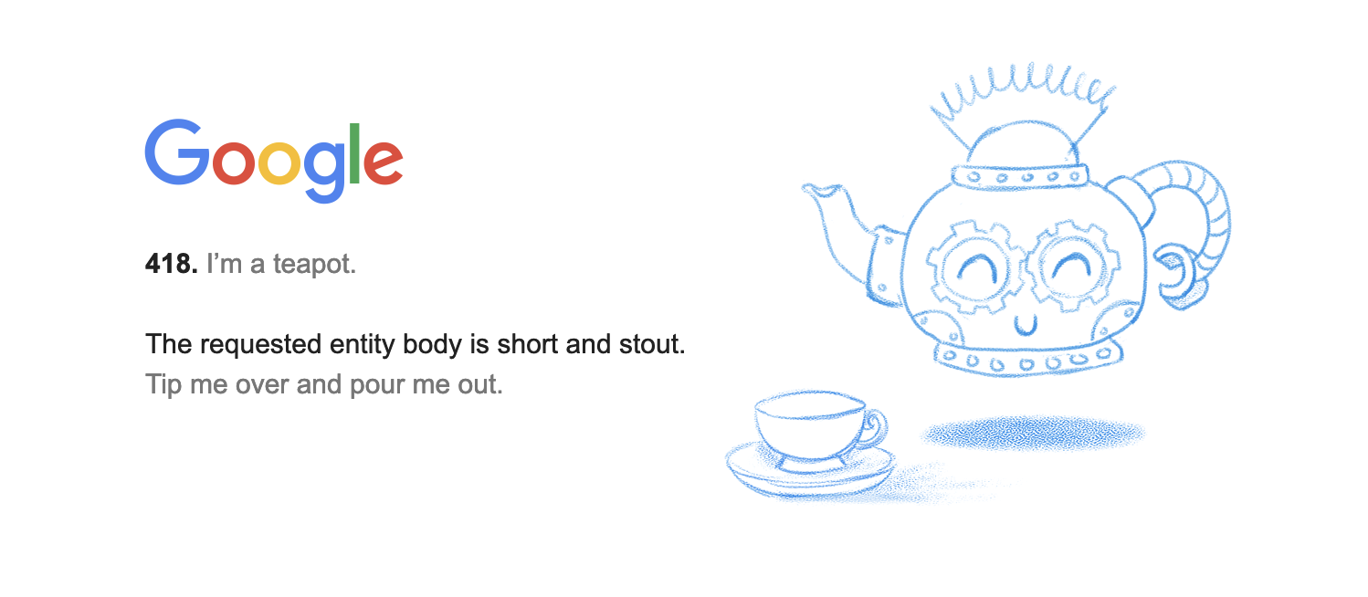 Google Teapot